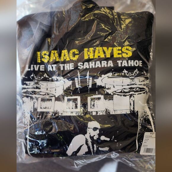 HUF Issac Hayes Sahara Tahoe Heavyweight Hoodie - Picture 3 of 5